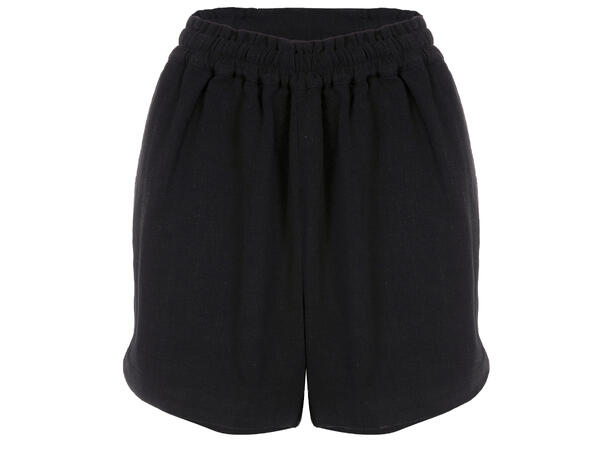 Maiken Shorts Black XS Linen slub shorts 