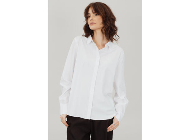 Mimi Shirt White M Basic bamboo shirt 