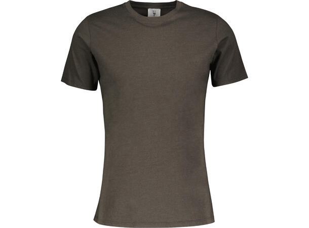 Niklas Basic Tee Forest Night S Basic cotton T-shirt 