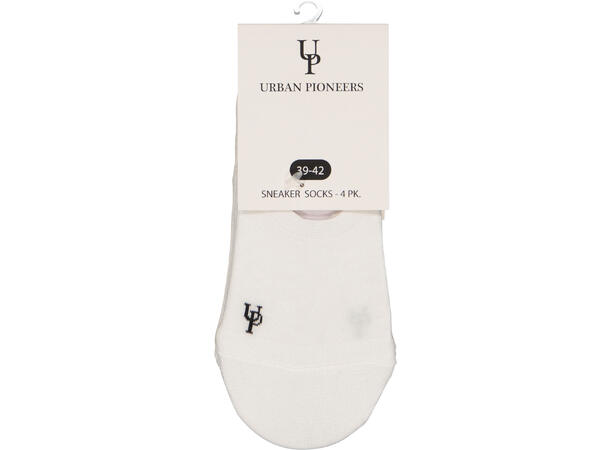 Sneaker socks White 39-42 4pk bamboo socks 