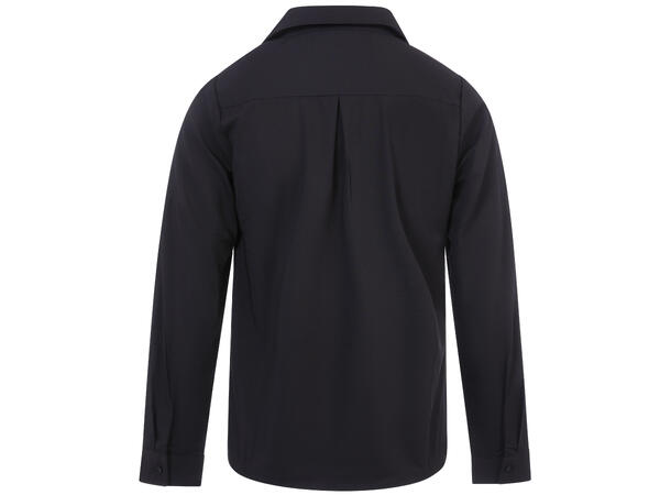 Ana Shirt Black M Notch collar bamboo shirt 