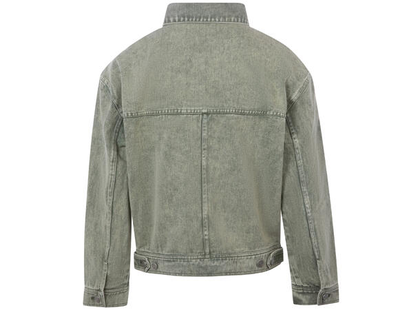 Julianne Jacket Washed Olive M Denim jacket 