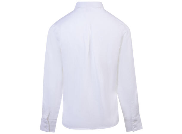 Liza Shirt White S Basic linen shirt 