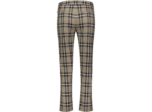 Madison Pants Black check M Cropped cigarette pant 