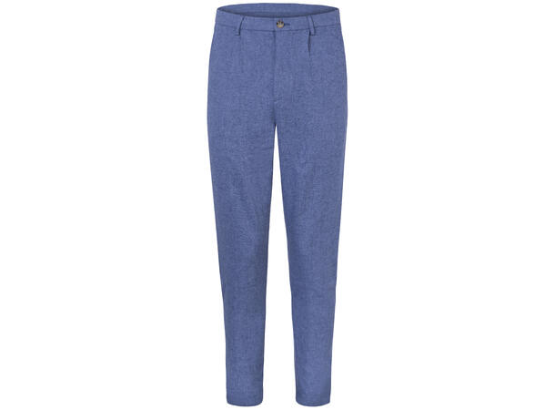 Ricky Pants Mid blue melange XS Linen stretch pants 