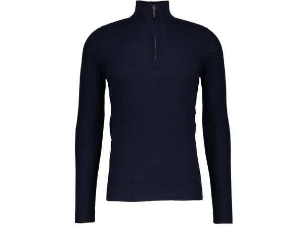 Teodor-Sweater-Navy Melange-S 