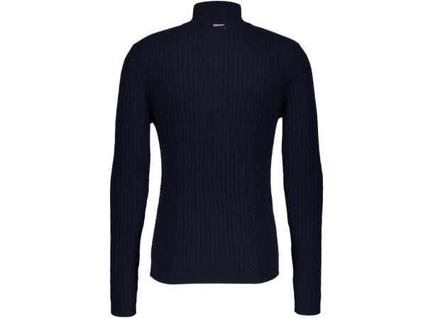 Teodor-Sweater-Navy Melange-S 