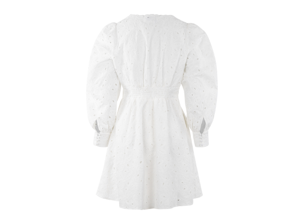 Adriana Dress White XL Embroidery anglaise dress 