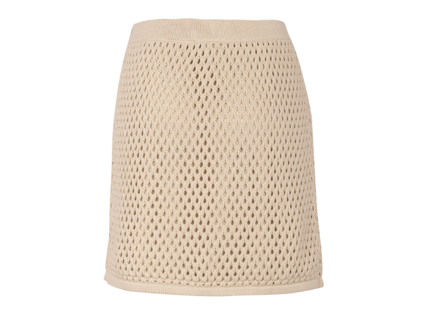 Anikka Skirt Sand XL Crochet mini skirt 