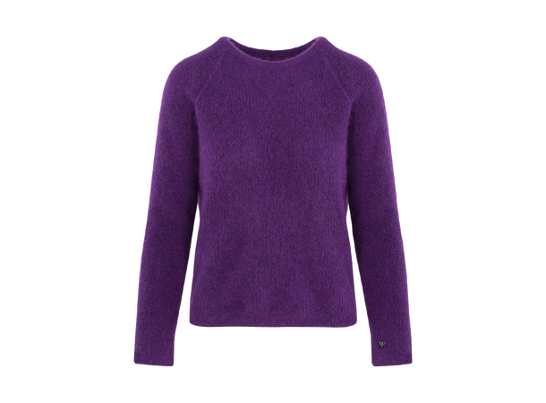 Betzy Sweater Purple Magic L Mohair r-neck 