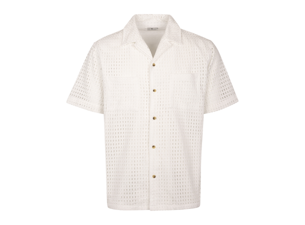 Brooks Shirt White XXL Broderi anglaise SS Shirt 