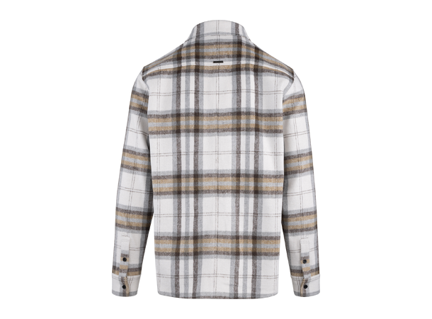 Doomey Overshirt Cream check S Check pattern overshirt 