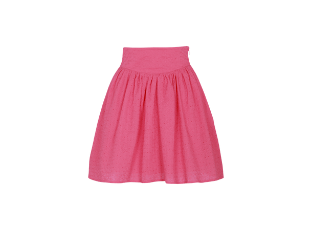 Eveline Skirt Fandango Pink XL Short skirt broderie anglaise 