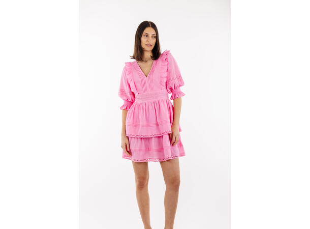 Felippa Dress Sachet Pink M Short lace dress 