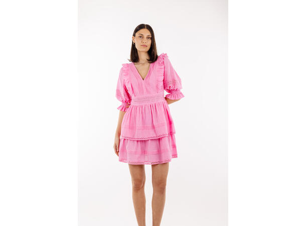 Felippa Dress Sachet Pink M Short lace dress 