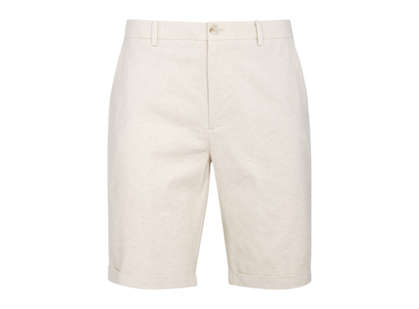 Hugo Shorts Light Sand L Linen stretch shorts 