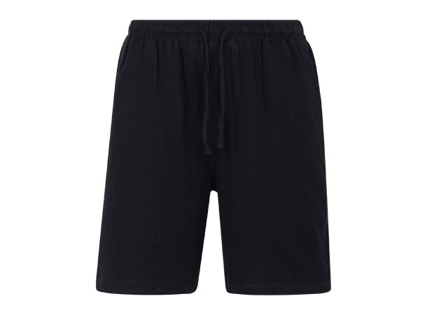 Joel Shorts Black S Cotton gauze shorts 