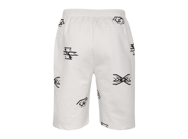 Pavel Shorts White XXL AOP terry shorts 