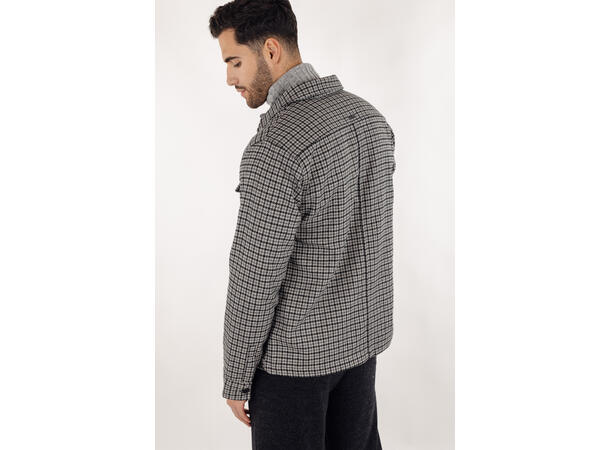 Pixlar Overshirt Grey S Wool mix overshirt 