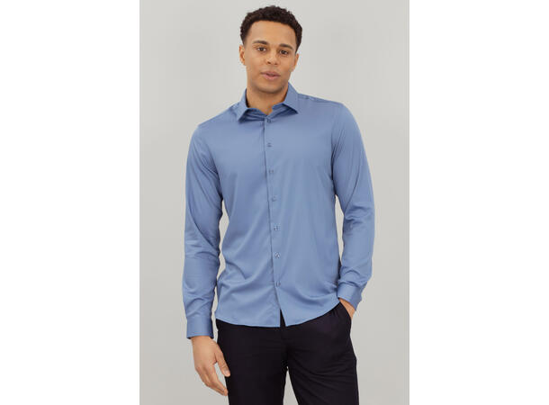 Totti Shirt Moonlight Blue M Basic stretch shirt 