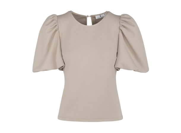 Alva Top Sand L Puffed sleeves top 