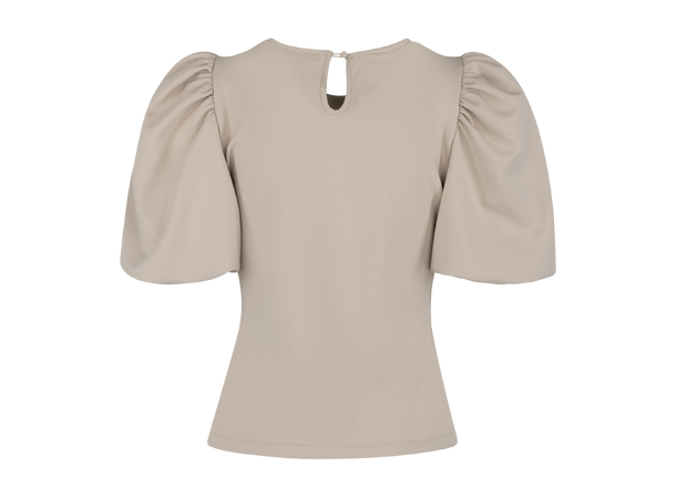 Alva Top Sand L Puffed sleeves top 
