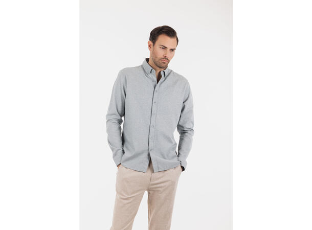 Canton Shirt Green L Marbled basic shirt 