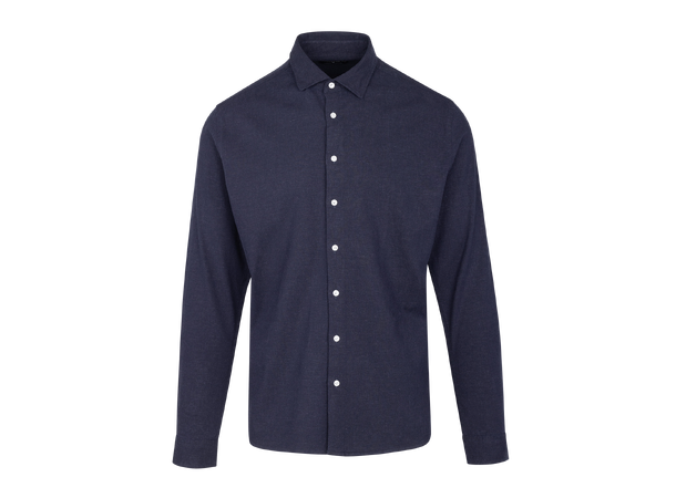 DiCaprio Shirt Navy L Linen stretch shirt 