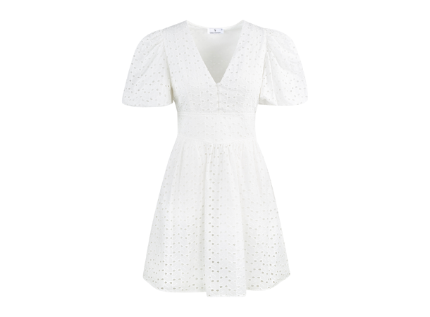 Emeli Dress White S Broderi anglaise dress 