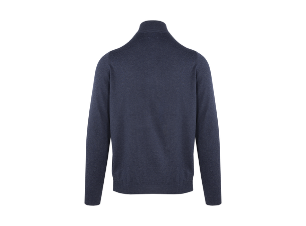 Espen Half-zip Navy XXL Bamboo sweater 