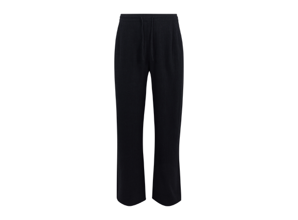 Greco Pant Black S Wide slub pant 