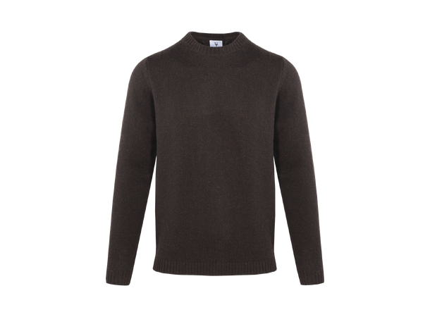 Hasse Sweater Coffee XXL Lambswool sweater 