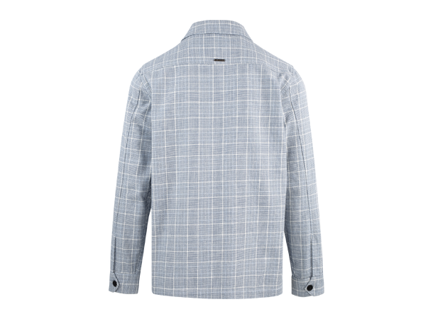 Mbappe Overshirt Blue check L Check cotton overshirt 