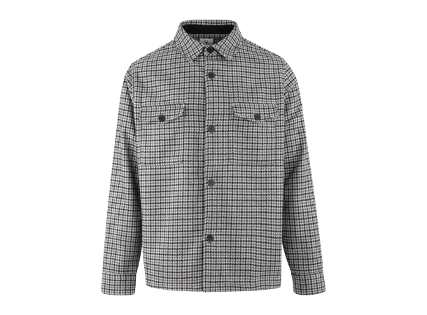 Pixlar Overshirt Grey M Wool mix overshirt 