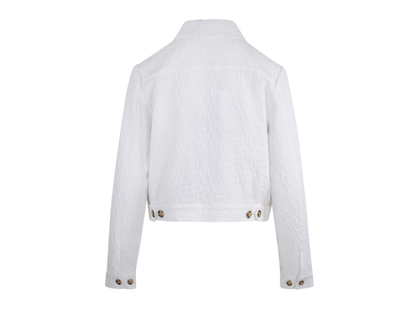 Stella Jacket White XS Cropped structure jacket 