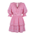 Felippa Dress Sachet Pink XL Short lace dress 