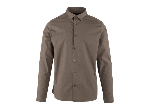 Brent Shirt Chocolate Chip XL Poplin stretch shirt 