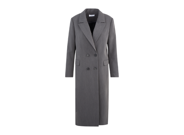 Devaki Coat Charcoal L Stretch blazer coat 