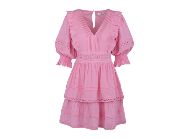Felippa Dress Sachet Pink XL Short lace dress 