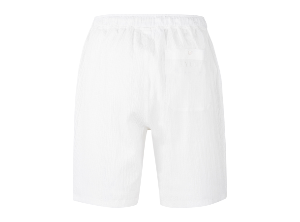 Gian Shorts White XXL Cotton crepe shorts 