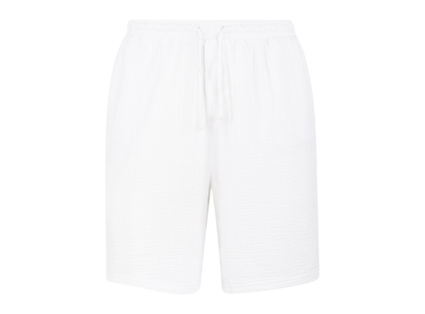 Joel Shorts White L Cotton gauze shorts 