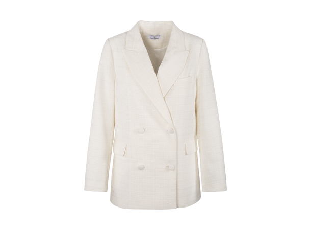 Leonora Jacket White XL Boucle blazer 