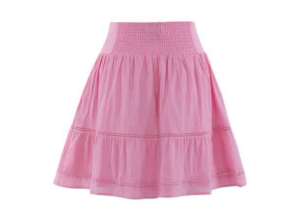 Mikela Skirt Sachet Pink XL Crinkle cotton mini skirt 