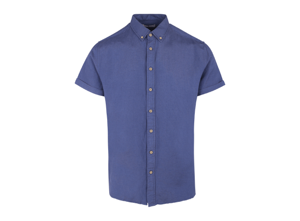 Sawyer Shirt Denim Blue XL SS linen shirt 