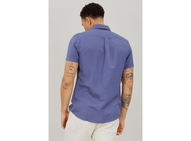 Sawyer Shirt Denim Blue XL SS linen shirt 