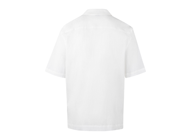 Yerik Shirt White S Cotton crepe SS shirt 