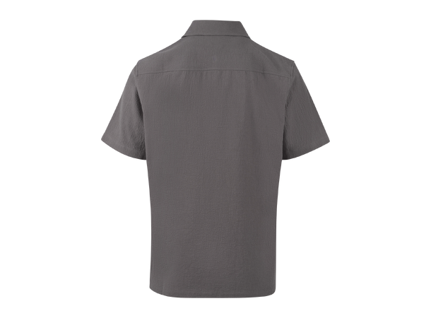 Arturo Shirt Charcoal L Shortsleeve structure shirt 