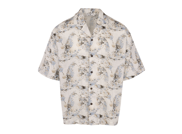 Breeze Shirt Cream multi M AOP Loose fit Shirt 