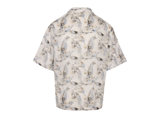 Breeze Shirt Cream multi M AOP Loose fit Shirt 