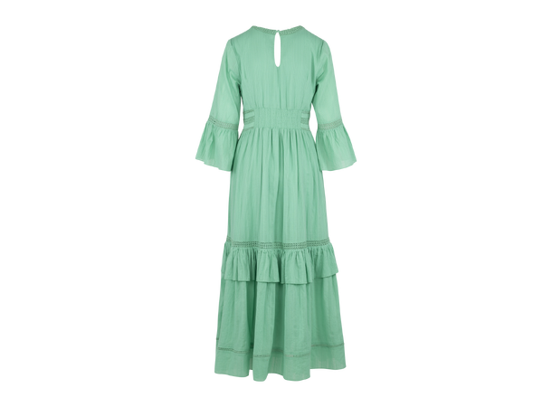 Catalina Dress Green S V-neck maxi dress 